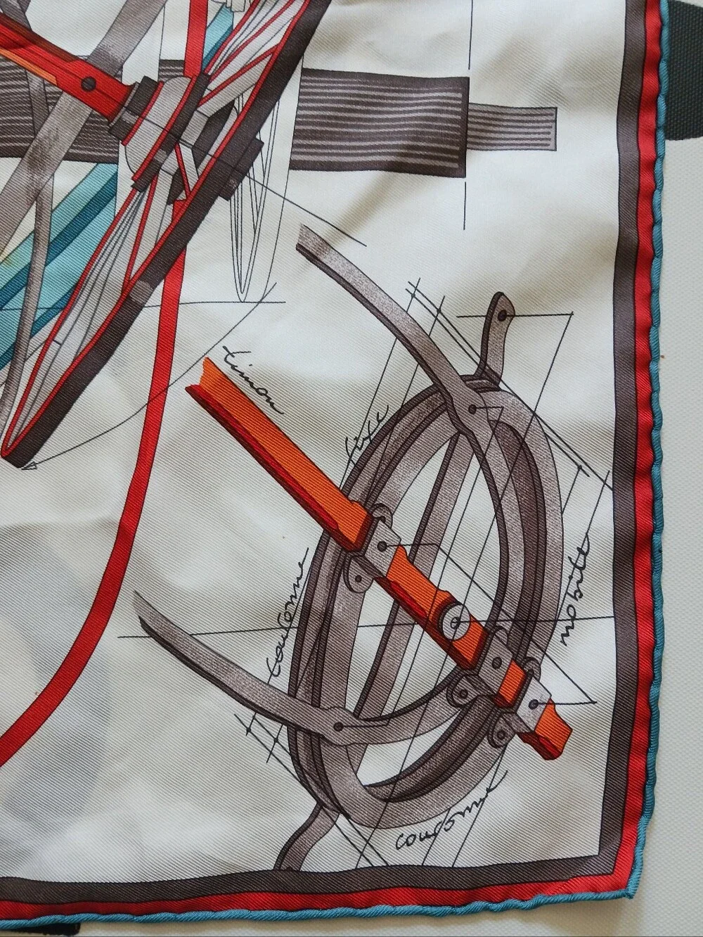 Hermes Project Voture 90 Silk Scarf 35" - Picture 11 of 15